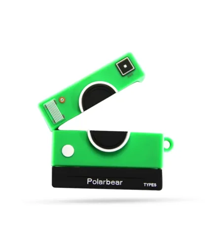 Retro Camera Silicone Earbuds Case