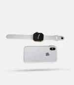 Y80 Ultra Smart Watch Set (8+1) showcasing with a color matching phone