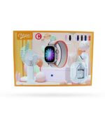 D96 Plus Smartwatch Combo with TWS Earbuds and Mini Handy Fan - Image 4