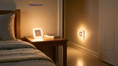auto on/off mini led night light