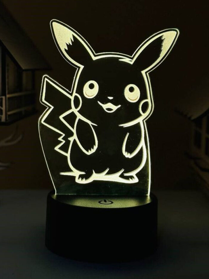 Pikachu Acrylic Night lamp