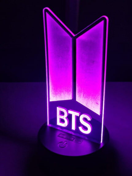 GearUP Acrylic Multicolor Night Lamp (BTS)