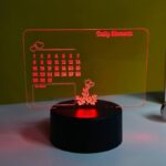 Acrylic writable Calendar