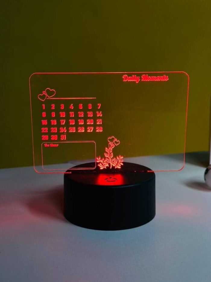 Acrylic writable Calendar