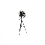 JISULIFE FA17 Rechargeable LED Ceiling Fan & Long Tripod Stand