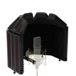 XTUGA Microphone Isolation Shield with Pop Filter 3