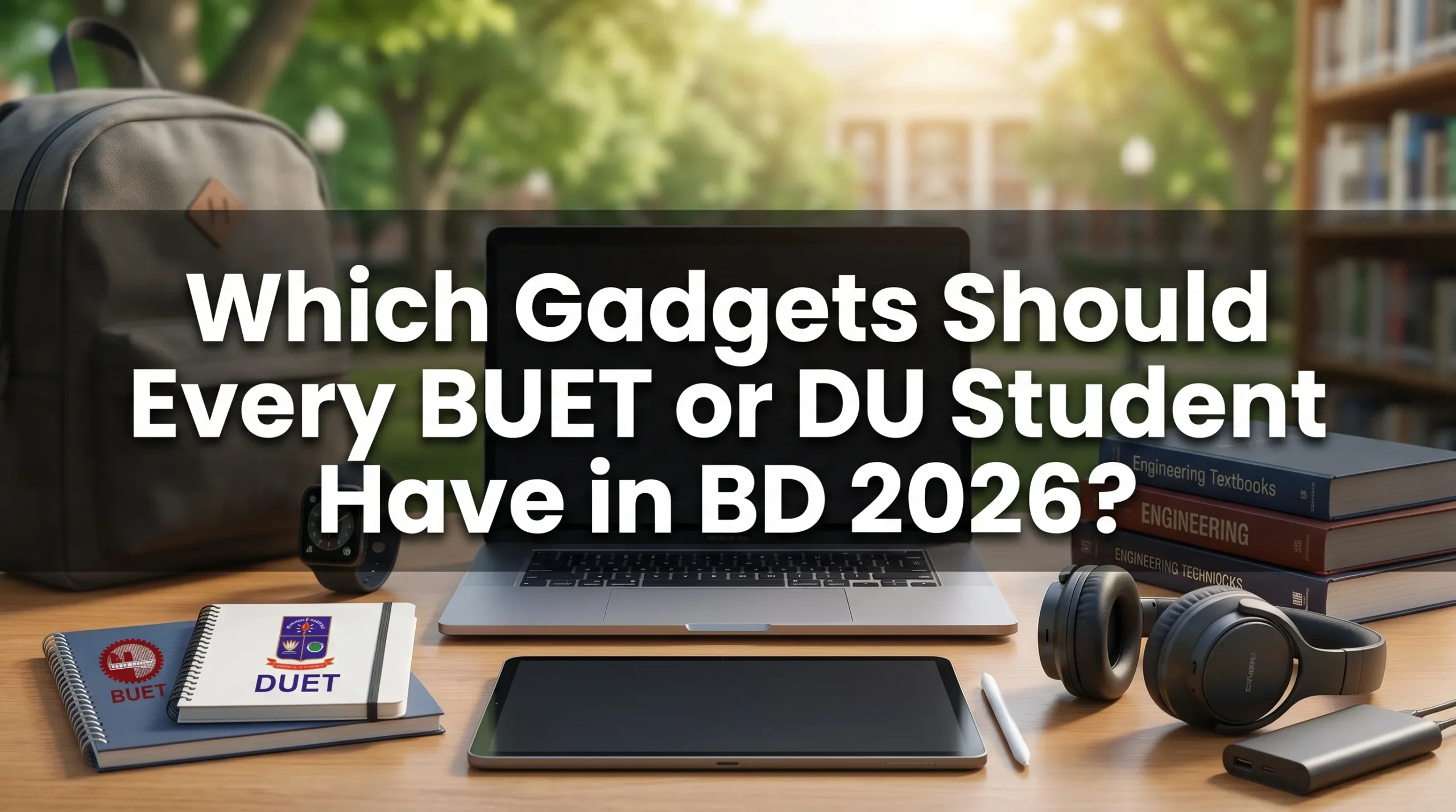 which gadgets should every buet or du student have in bd 2026
