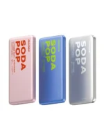 Momax 1-Power Pass Soda Pop Magnetic Wireless Power Bank 5000mah - all three