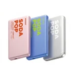 Momax 1-Power Pass Soda Pop Magnetic Wireless Power Bank 5000mah - all three