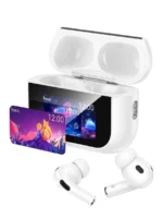 Hoco EW79 Bright ANC Touch Screen Bluetooth Earbuds – White