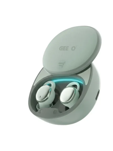 Geeoo T5 TWS Touch Control Mini Earbuds – Green
