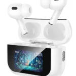 Hoco EW79 Bright ANC Touch Screen Bluetooth Earbuds – White