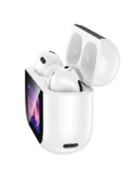 Hoco EW79 Bright ANC Touch Screen Bluetooth Earbuds – White - Image 2