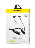 Awei G75BL Sports Neckband With Display - Image 2