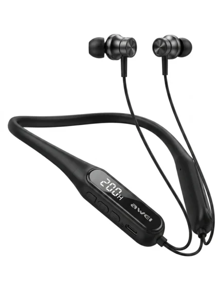 Awei G75BL Sports Neckband With Display