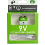 SmarToools 9V Type-C Lithium Rechargeable Battery