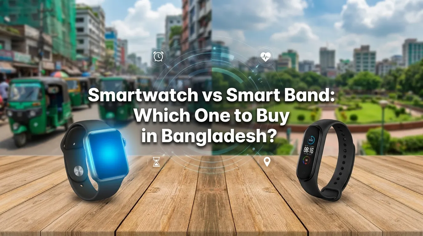 Smartwatch vs Smart Band: Which One to Buy in Bangladesh?