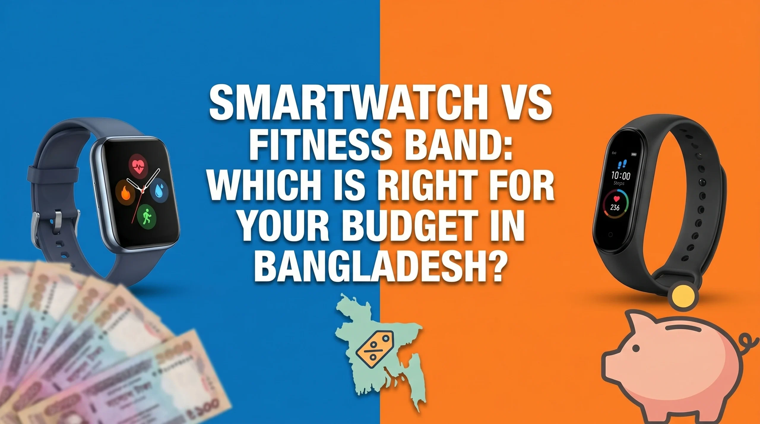Smartwatch vs Fitness Band: Which Is Right for Your Budget in Bangladesh?