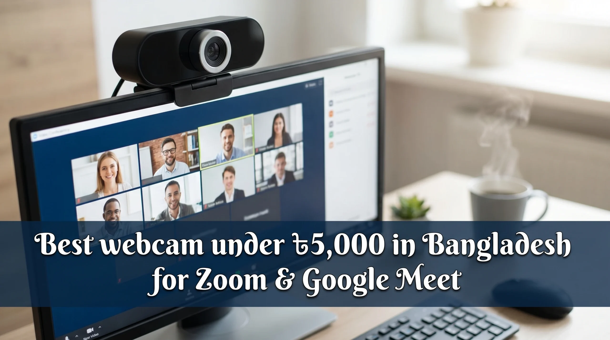 Best webcam under ৳5,000 in Bangladesh for Zoom & Google Meet
