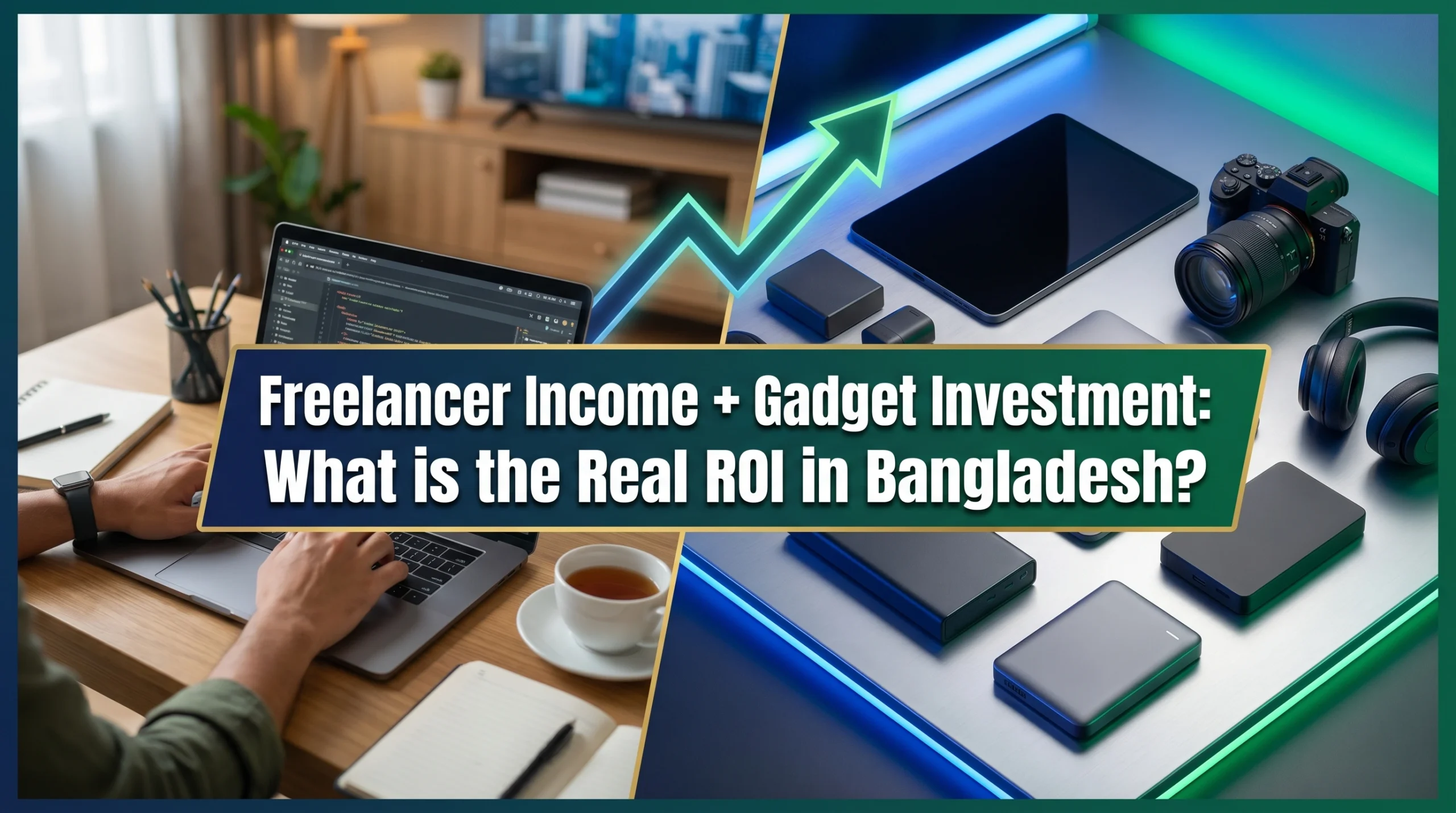 Freelancer Income + Gadget Investment: What is the Real ROI in Bangladesh?