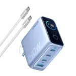 Anker Zolo 140W 4-Port Multi Device Charging GaN Power Adapter With Type-C Cable (B2697) Chinese Version – Blue