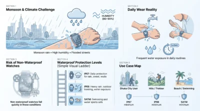 Best Waterproof Smartwatch in Bangladesh for Outdoor Use