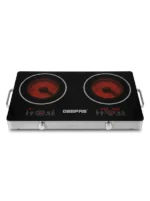 Geepas GIC6131S Double Infrared Cooker – 3600W