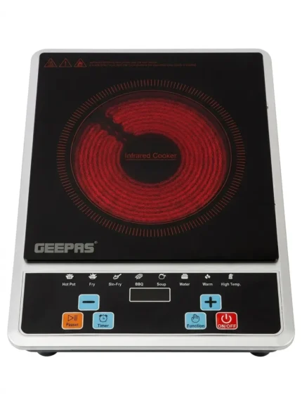 Geepas GIC6101N Infrared Cooker – 2000W