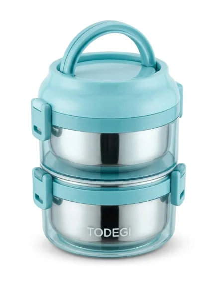 Tedemei Double‑Layer Stainless Steel Insulated Lunch Box – 1.6L
