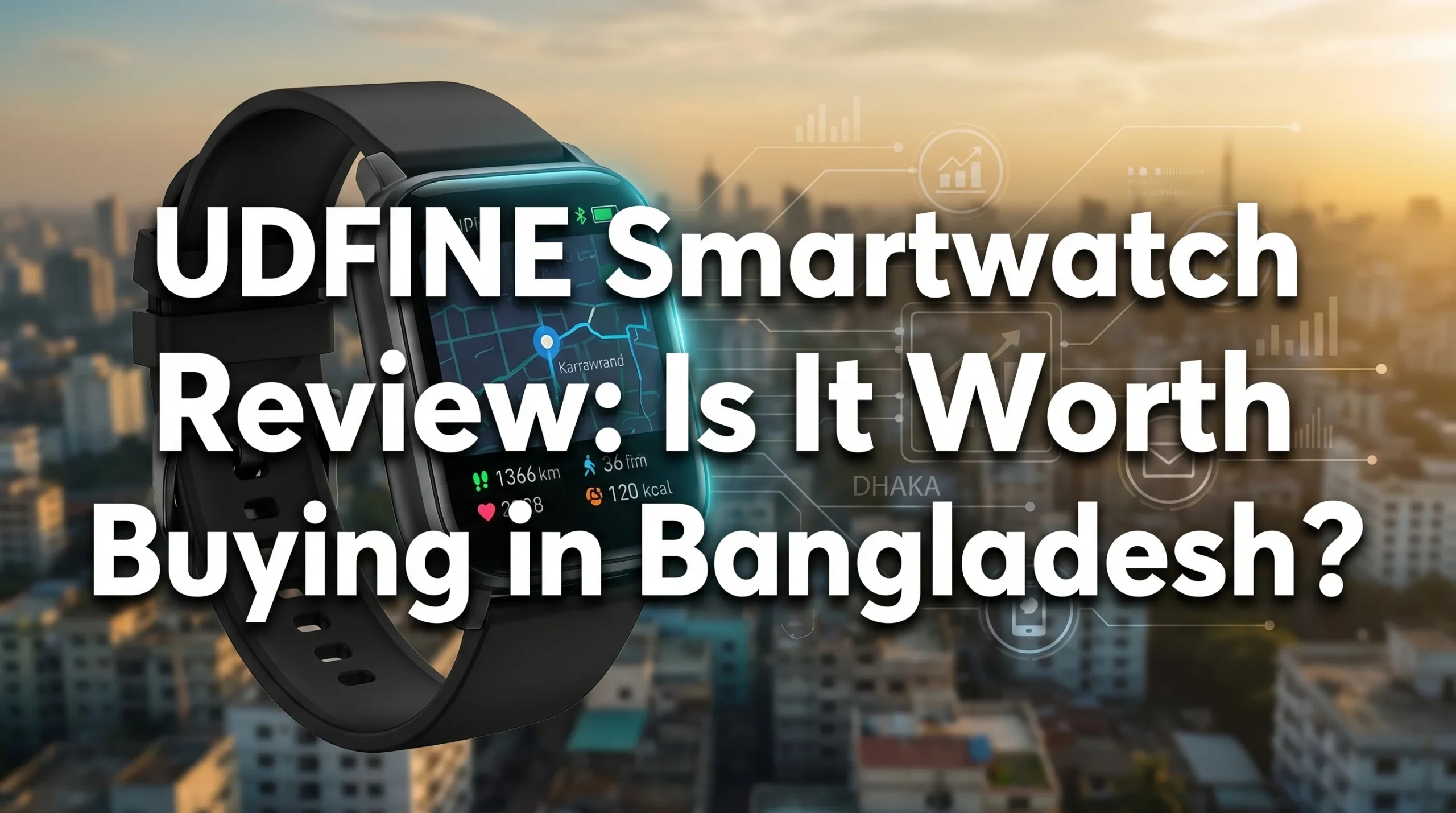 UDFINE Smartwatch Review: Is It Worth Buying in Bangladesh?