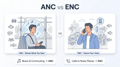 Best ANC Earbuds Under 3000 in Bangladesh