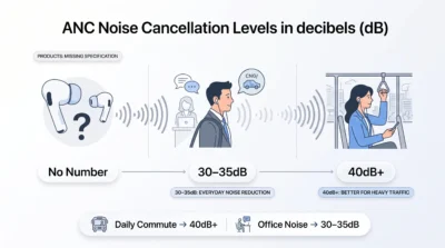 Best ANC Earbuds Under 3000 in Bangladesh