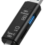 Multifunction OTG Card Reader- Type-C/USB /Micro USB/micro SD Memory Card Reader
