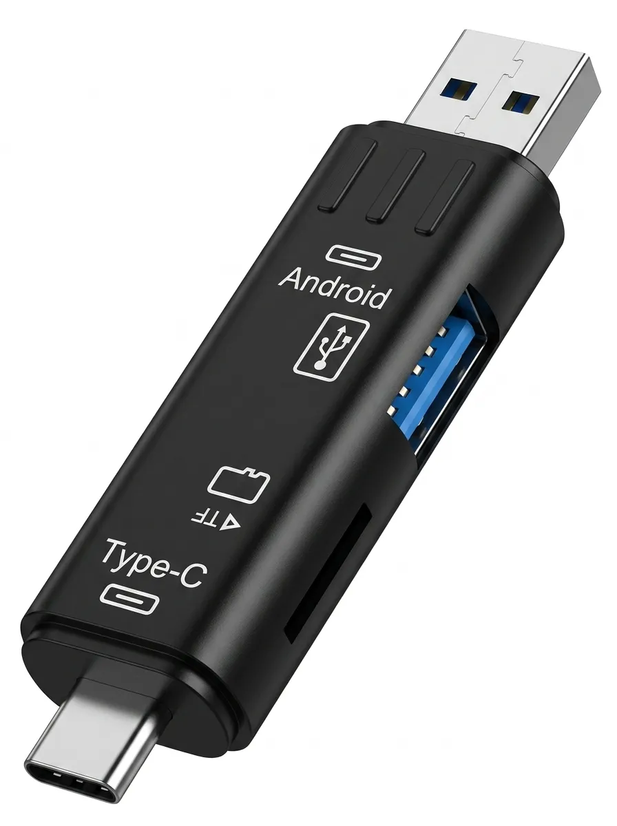 Multifunction OTG Card Reader- Type-C/USB /Micro USB/micro SD Memory Card Reader Multifunction OTG Card Reader- Type-C/USB /Micro USB/micro SD Memory Card Reader