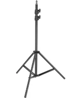 Metal Tripod Stand (Adjustable up to 6.5 Feet) for Fan, Video Light, Ring Light etc. (1pc)