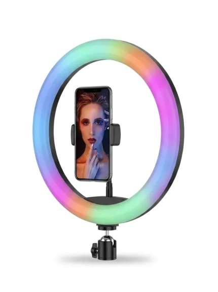 MJ33 RGB LED Soft Ring Light – 13Inch (Only light)