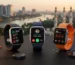 Three affordable smartwatches with AMOLED display, Bluetooth calling, fitness tracking, and IP68 waterproof features showcased for the best budget smartwatch buying guide in Bangladesh.